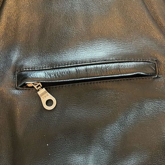 Vintage Wilson M Julian Men's Leather Jacket with Zip in Liner  Black Size 1X - Picture 3 of 15